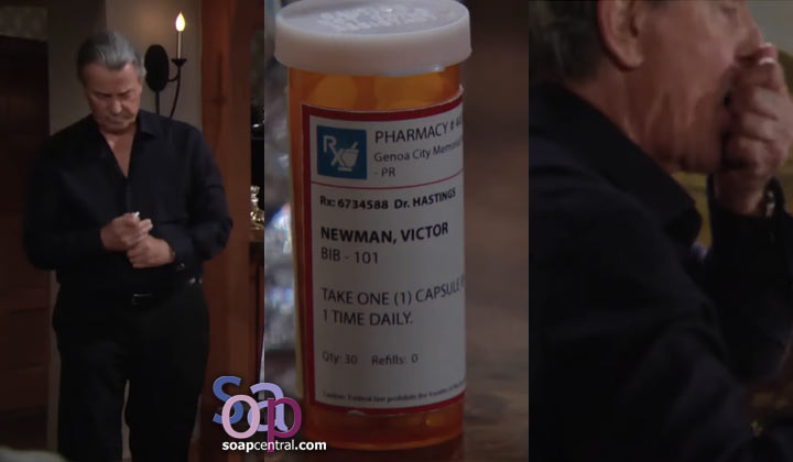 Adam swaps Victor's pills with a double dose